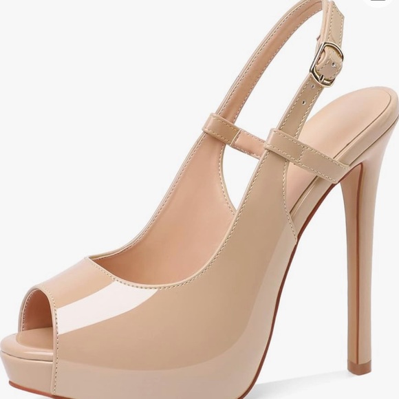 Nude Sling size 8 - Picture 2 of 4